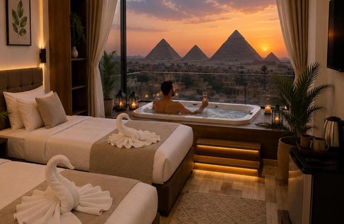 Giza Hotel | Sky Pyramids View INN