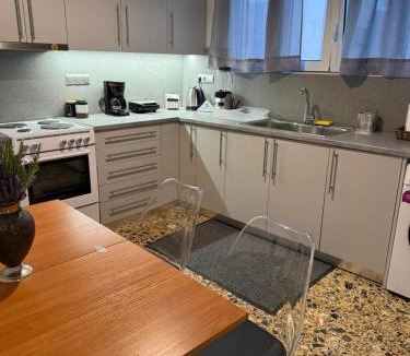 Kiato Apartment | Skyfall with a large balcony and FREE parking in Central Kiato