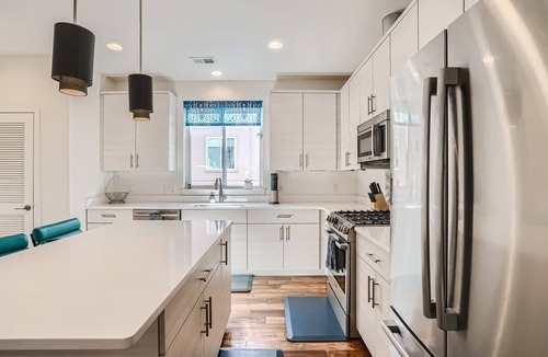 Lincoln Park House | Skyline Serenity: 3 BDR with Rooftop Patio
