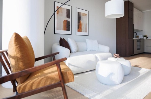 Kaisermuhlen Apartment | Skyline Suite - Danube-View Balcony & Pool
