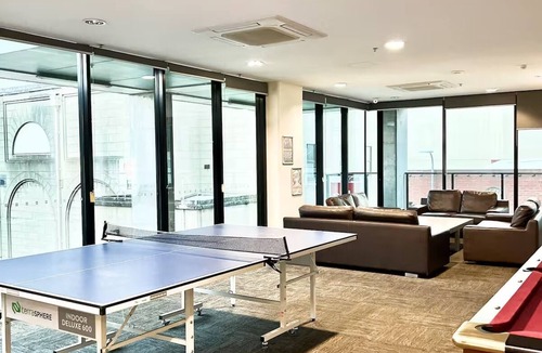 Adelaide Central Business District Apartment | Skyline View on Synagogue – Comfortable City Apartment in Adelaide's East End