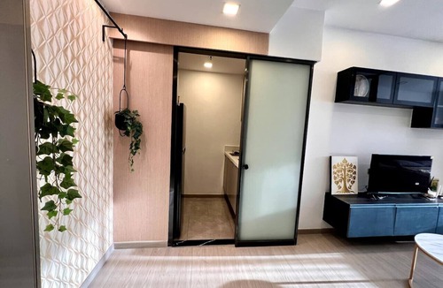 Rama 9 Apartment | Skyview w/Golf, Pool, Gym, Patio, Movie Theater & Sauna