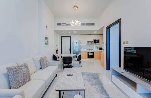 Al Barsha Apartment | Skyz By Danube Premium 1BR - Miracle Garden View