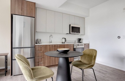 Central Square Apartment | Sleek Central Square 1BR w/Gym, W/D & Roof, near T, by Blueground