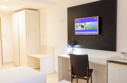 Araripina Hotel | Sleek Room Ideal for Exploring Araripina Museum - with 2 Swimming Pools!