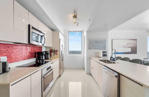 Hallandale Beach Condo | Sleek & Spacious 3-BR Condo at Miami’s Beachwalk Resort - 25 min to FIFA!