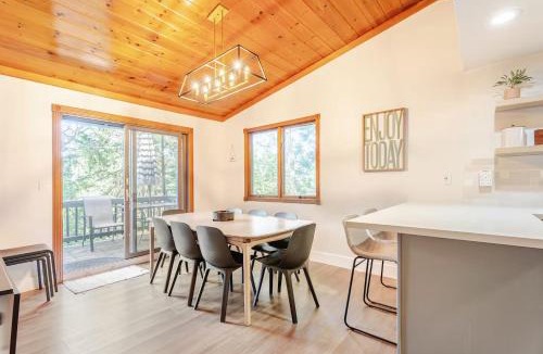 Crestline House | Sleeps 10 Cozy Modern Cabin 4 bedroom 3 bath 2400 sq ft 3 story Updated Quiet cabin
