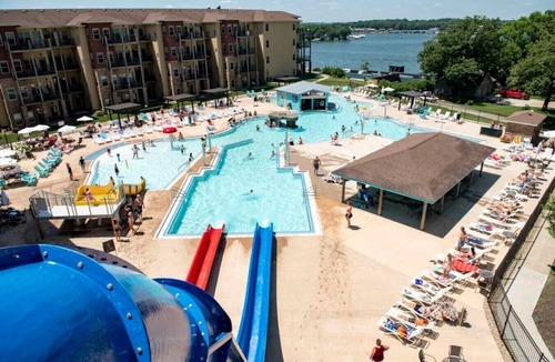 Arnolds Park House | Sleeps 12! Family Fun Cabin w/Game Room, Waterpark Passes & Golf Cart
