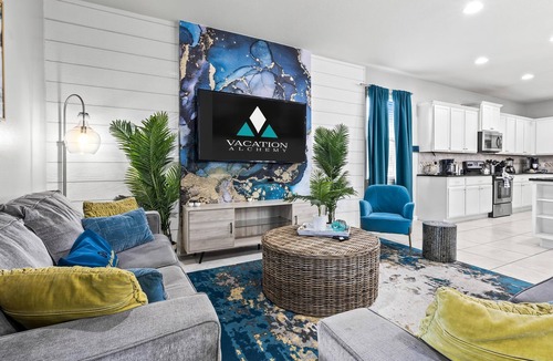 Four Corners House | Sleeps 21/Disney & Universal Retreat w/Game Room + Pool, Spa