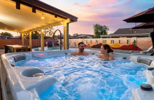 Copperwood House | Slide into Fun Pool Games Fire Pit Sport Court