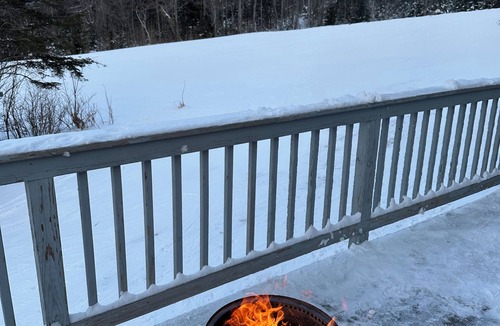 Rangeley Ski Chalet | Slope Side Condo at Saddleback MTN Ski area