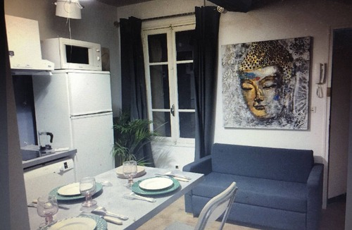 Faubourg Apartment | Small rooftop apartment in the city center, large roof terrace, silence