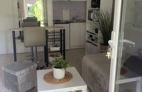 Le Cannet-des-Maures Apartment | Small studio Classified 1* garden -Summer spa 06 to 09