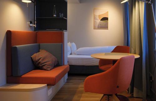 Unterallgau Apartment | Smart studio apartment with kitchen, daylight bathroom and cozy bed