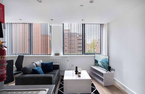 Old Trafford Apartment | Smart Studio Stay Zeni Alexandra Rise Manchester