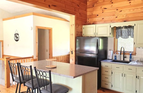 Brighton Cabin | Snowmobile getaway in Island Pond with VAST trail access