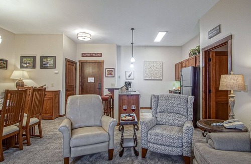 Edray Condo | Soaring Eagle #402: 2 Bedrooms, 2 Full Baths: Slope Side, Hot Tubs. Underground Parking.