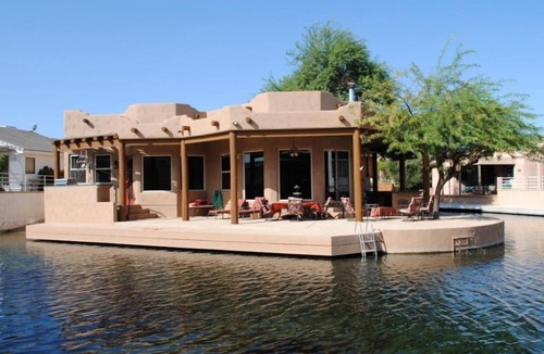 Parker Strip House | Sol Rio Point – Waterfront Corner Lot Oasis