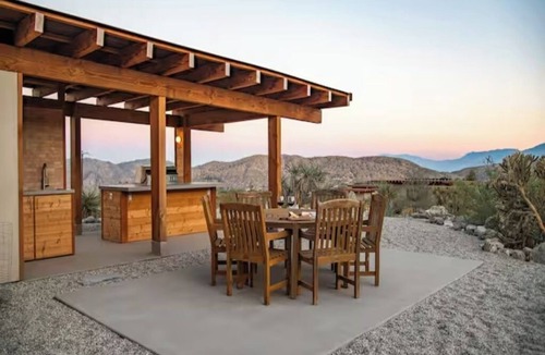 Morongo Valley House | Solara at Masseria Morongo - Desert Design Retreat with Pool + Hot tub & Views