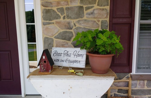 Honey Brook Apartment | Solid Rock Homestead Guest House. On the Farm. Enjoy the Animals!
