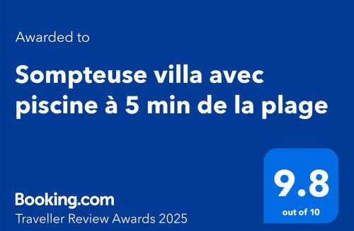 Pointe-Noire Apartment | Sompteuse villa avec piscine à 5 min de la plage