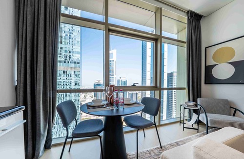 DIFC Apartment | Sophisticated City Studio | Heart of DIFC, Liberty House