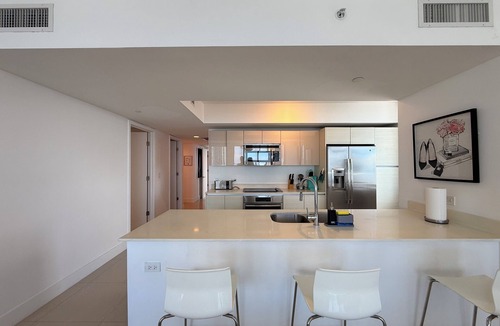 Hallandale Beach Apartment | ★ Sophisticated Miami Retreat at Beachwalk with Balcony-25 min to MAJOR INTERNATIONAL SPORTING EVENT!