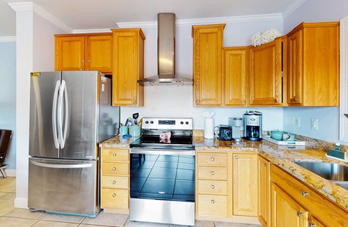 Bay Point House | Soundfront home with boat trailer parking, scenic balcony, grill, & full kitchen