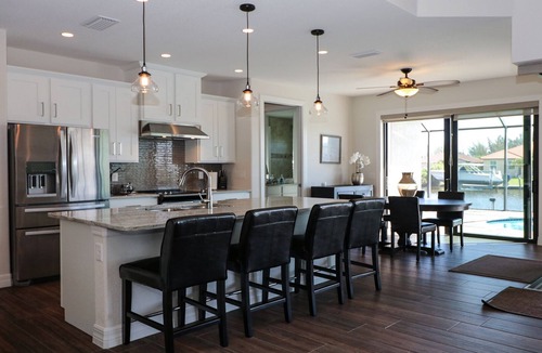 South Gulf Cove House | South Gulf Cove 3 Bedroom Canal Pool Home