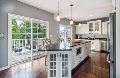 South Side House | South Side home with garage, game room, gym & deck near downtown, stadiums and Carson Street