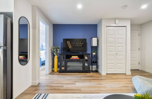 Cochrane Apartment | Southern Horizons | Mini Nordic Spa | Fenced Yard