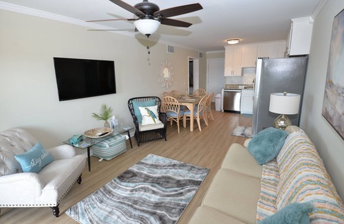 Morehead City Condo | Southwinds J-10: 2 BR, 2 BA Condominium in Atlantic Beach, Sleeps 4