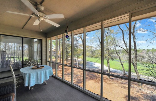 Sea Trail Condo | Spacious 1-bedroom 3rd floor condo with golf course view in Sunset Beach.