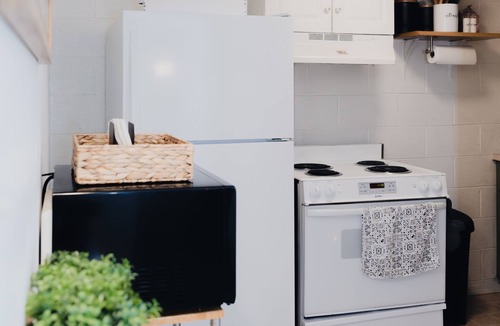 Forest Apartment | Spacious 1 BR Apt w/office+kitchen near Liberty and poplar