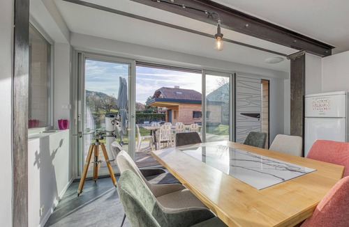Alex House | 🌄 Spacious 150 m² home with panoramic mountain views – 1,000 m² garden – Between Lake Annecy & the Aravis Mountains