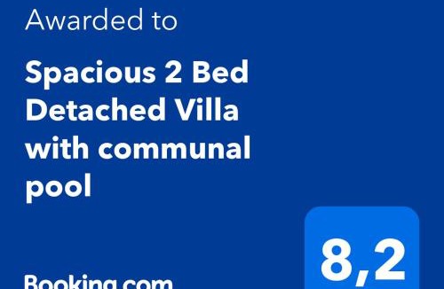 Los Balcones Villa | Spacious 2 Bed Detached Villa with communal pool