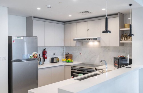 Bur Dubai Apartment | Spacious 2BHK/Dubai Frame View/Park/Metro