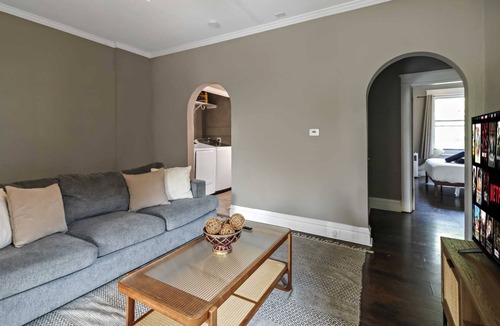 Tower Grove East Apartment | Spacious 2BR-1BA Laundry & Backyard