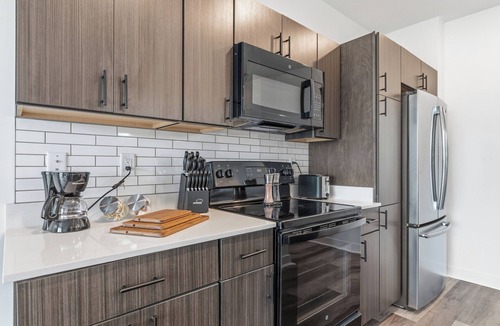 Fountain Square Apartment | Spacious 2BR Stay Near DT + Fast WiFi + Parking