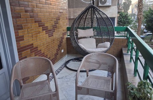 Nasr City Apartment | Spacious 3-Bedroom Apartment in Central Cairo with City View