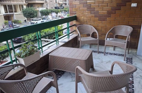 Nasr City Apartment | Spacious 3-Bedroom Apartment in Central Cairo with City View