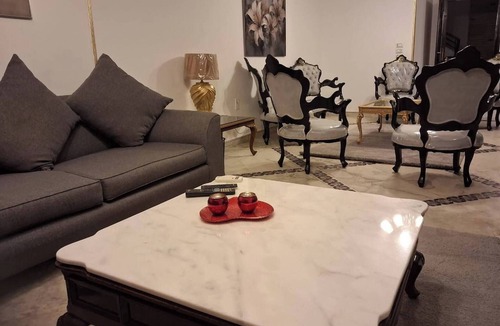 Nasr City Apartment | Spacious 3-Bedroom Apartment in Central Cairo with City View
