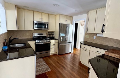 Sharon House | Spacious 3-Bdrm Retreat – Close to Boston Stadium/Trains; Patio, Deck & Sunroom!