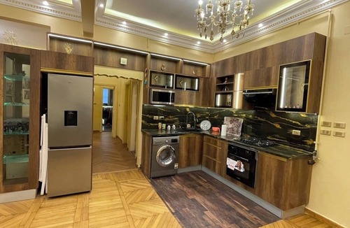 Garden City Apartment | Spacious 3-bedroom apartment with AC, WiFi in marvelous Cairo Governorate