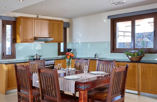 Milatos Villa | Spacious 3-Bedroom Pool Villa with sea and mountain views 47km from Heraklion(G)