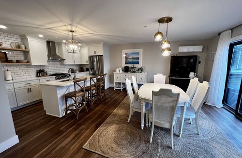 Beulah Apartment | Spacious 3-Bedroom Loft with Private Rooftop Deck Overlooking Crystal Lake