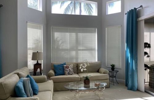Tropical Cove Condo | Spacious 3 BR, 2 bath condo in Gated Golf Community, private pool, near beaches.
