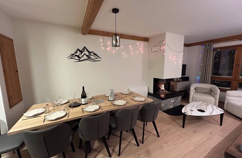 Arc-1950 Apartment | Spacious 3 bedrooms apartment, 10 people duplex facing Aiguille Rouge