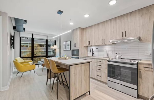 Navy Yard Apartment | Spacious 3BR Haven w/Kitchen & Rooftop | Steps from Top Museums & Hotspots