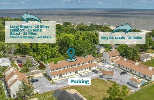 Pass Christian Apartment | Spacious 3BR Retreat - Pool - Sleeps 7 - Pets Welcome w Fee